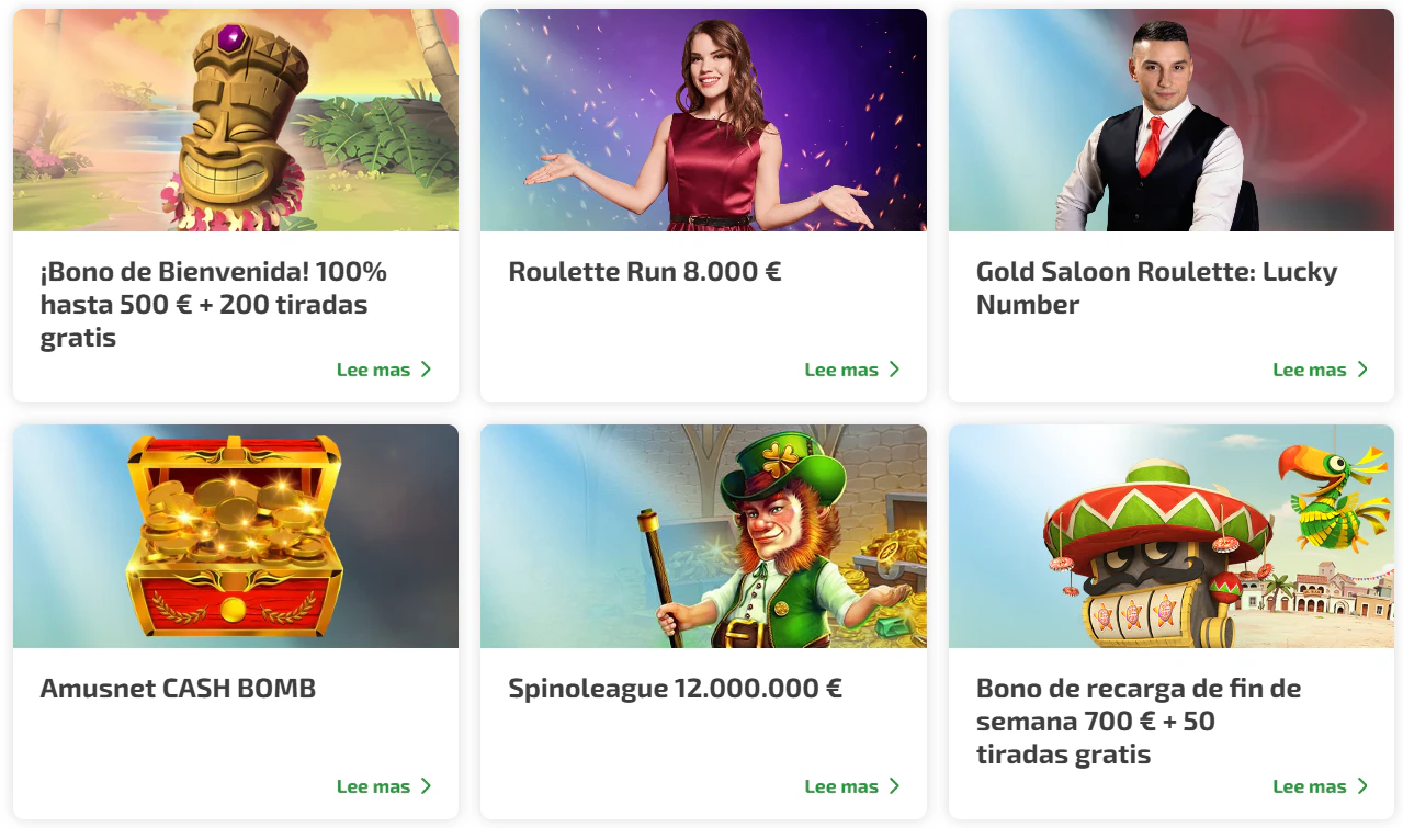 BoaBoa Casino bono de bienvenida